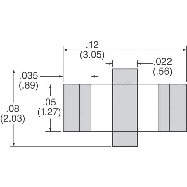 CX0805MRX7R0BB102 Pulse Electronics  Ceramic Capacitors